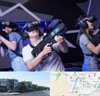 بازی واقعیت مجازی در شریعتی مشهد