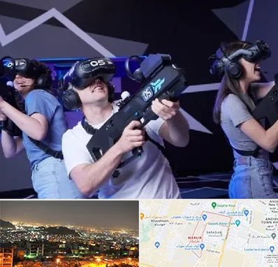 بازی واقعیت مجازی در مارلیک کرج