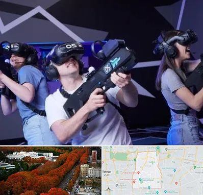 بازی واقعیت مجازی در منطقه 6 تهران 