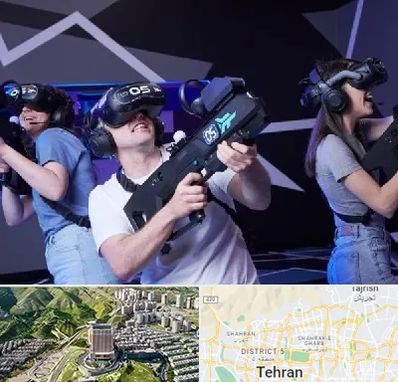 بازی واقعیت مجازی در شمال تهران 