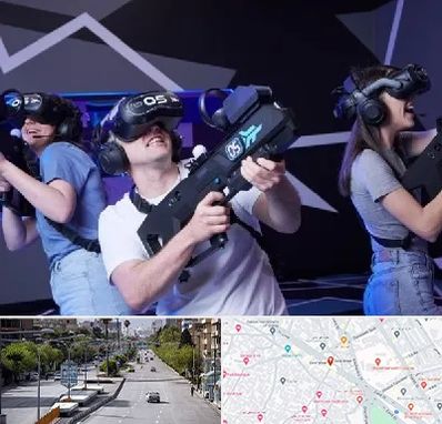 بازی واقعیت مجازی در خیابان زند شیراز