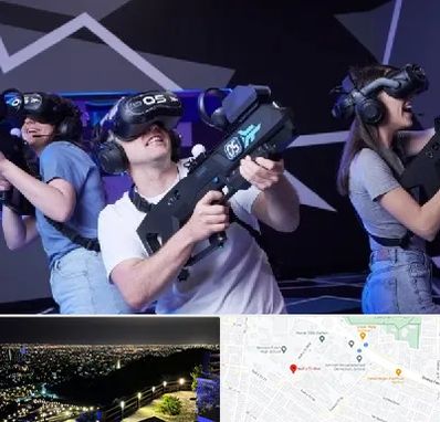 بازی واقعیت مجازی در هفت تیر مشهد