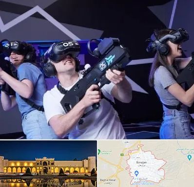 بازی واقعیت مجازی در برازجان