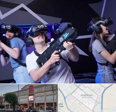 بازی واقعیت مجازی در قائمیه اسلامشهر