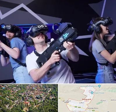 بازی واقعیت مجازی در دماوند