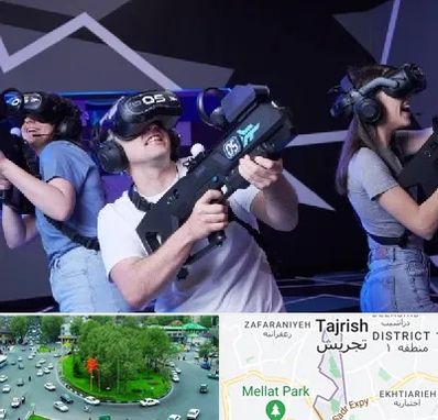 بازی واقعیت مجازی در تجریش 