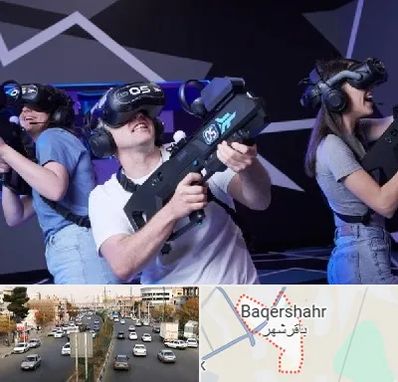 بازی واقعیت مجازی در باقرشهر