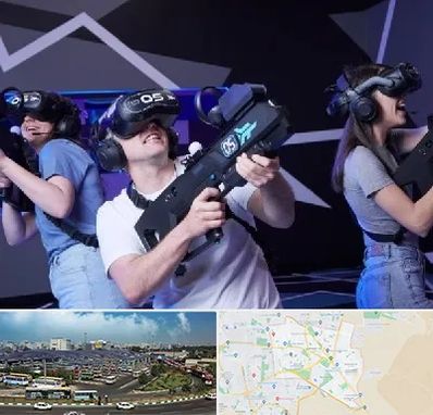 بازی واقعیت مجازی در منطقه 15 تهران 