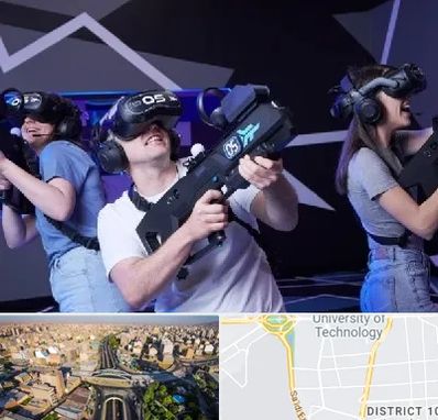 بازی واقعیت مجازی در استاد معین 