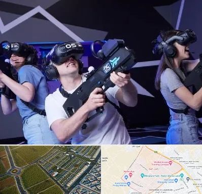 بازی واقعیت مجازی در الهیه مشهد