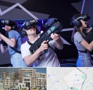 بازی واقعیت مجازی در طلاب مشهد