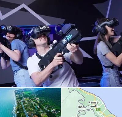بازی واقعیت مجازی در رامسر