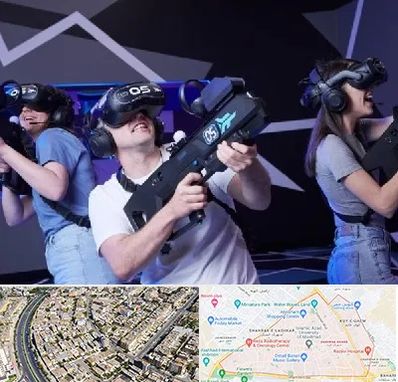 بازی واقعیت مجازی در شهرک غرب مشهد