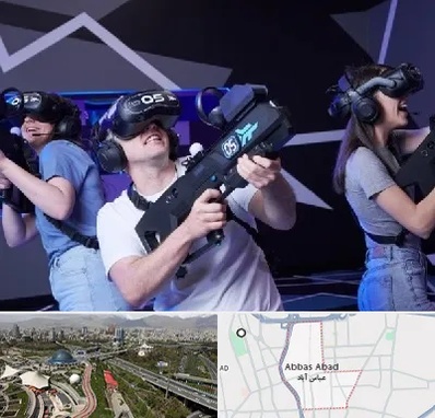بازی واقعیت مجازی در عباس آباد تهران