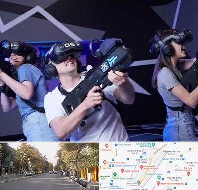 بازی واقعیت مجازی در شریعتی 