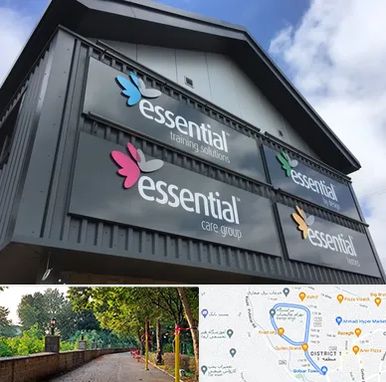 تابلو کامپوزیت در فلکه گاز رشت