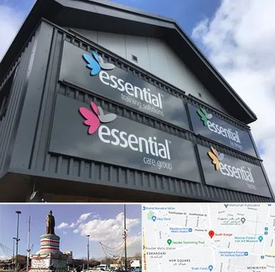 تابلو کامپوزیت در کارگر جنوبی 