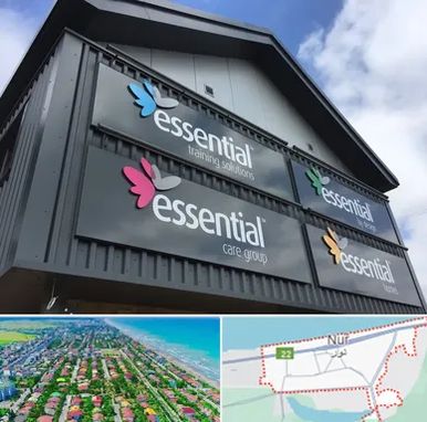 تابلو کامپوزیت در نور