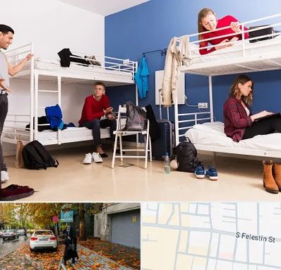خوابگاه دانشجویی در خیابان فلسطین