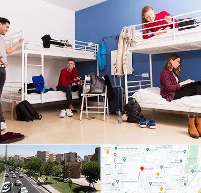 خوابگاه دانشجویی در شهرک آزمایش 