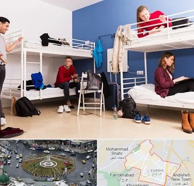 خوابگاه دانشجویی در فردیس کرج 
