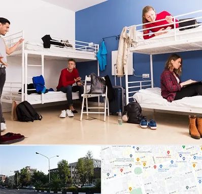 خوابگاه دانشجویی در میدان کاج 