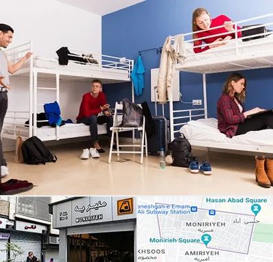 خوابگاه دانشجویی در منیریه 