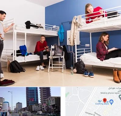 خوابگاه دانشجویی در چهارراه طالقانی کرج