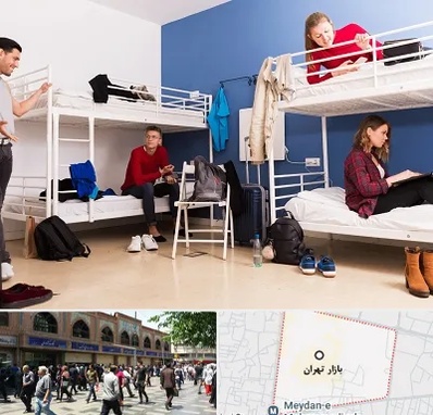 خوابگاه دانشجویی در بازار تهران