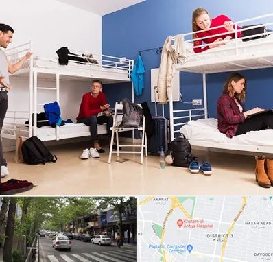 خوابگاه دانشجویی در ظفر 