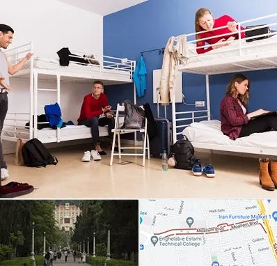 خوابگاه دانشجویی در بلوار معلم رشت 