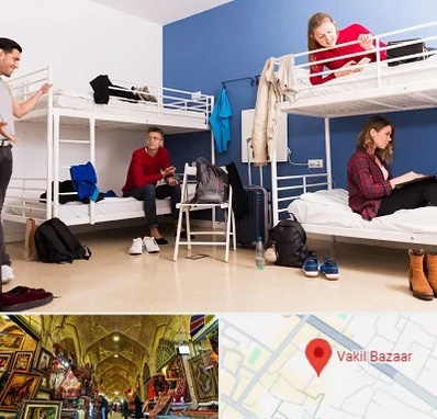 خوابگاه دانشجویی در بازار وکیل شیراز