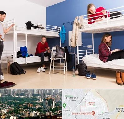 خوابگاه دانشجویی در عظیمیه کرج 