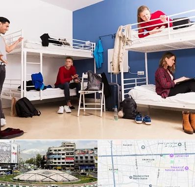 خوابگاه دانشجویی در مرکز تهران