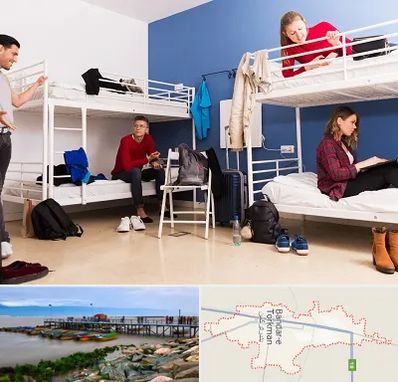 خوابگاه دانشجویی در بندر ترکمن