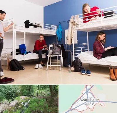 خوابگاه دانشجویی در آزادشهر