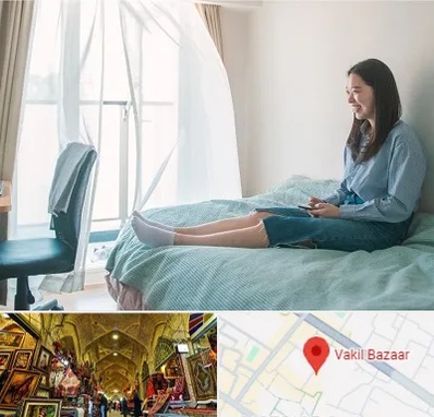 سوییت دانشجویی در بازار وکیل شیراز