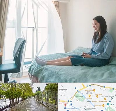 سوییت دانشجویی در خیابان ارم شیراز