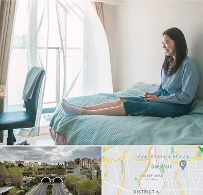 سوییت دانشجویی در یوسف آباد 