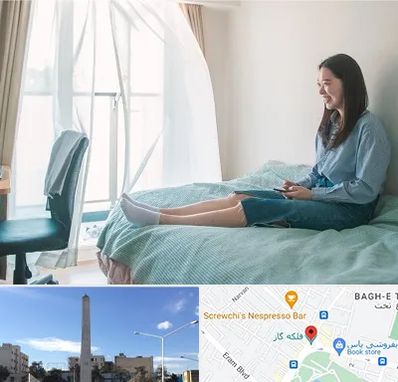 سوییت دانشجویی در فلکه گاز شیراز