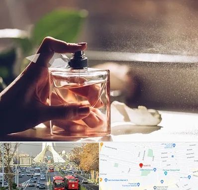 فروشگاه عطر و ادکلن در خیابان آزادی 