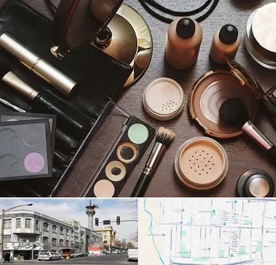 فروشگاه لوازم آرایشی در 17شهریور