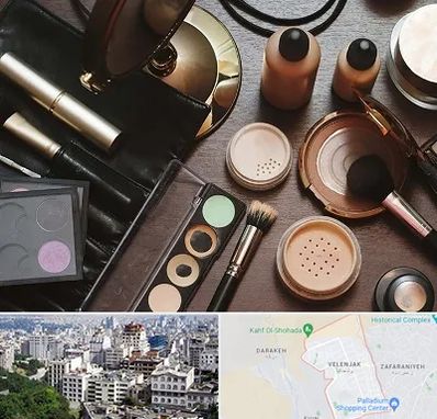 فروشگاه لوازم آرایشی در ولنجک 