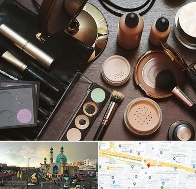 فروشگاه لوازم آرایشی در رسالت 