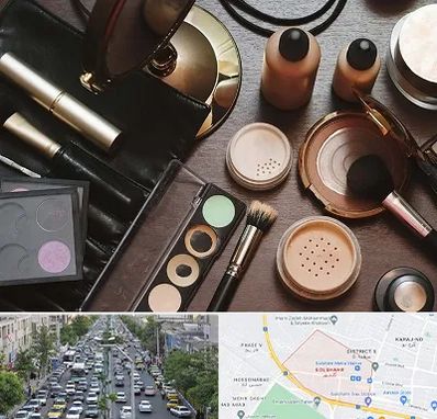 فروشگاه لوازم آرایشی در گلشهر کرج