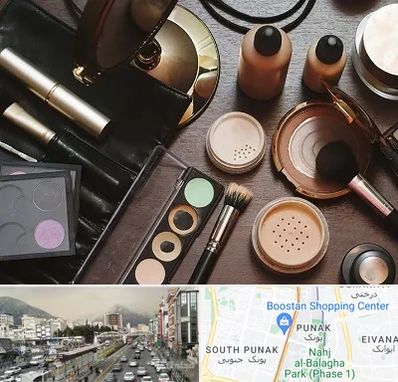 فروشگاه لوازم آرایشی در پونک 