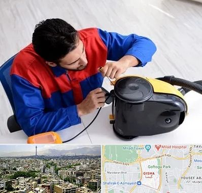 تعمیر ماشین لباسشویی در گیشا