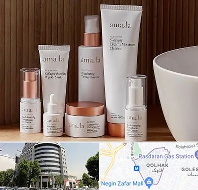 فروشگاه محصولات پوستی در قلهک 