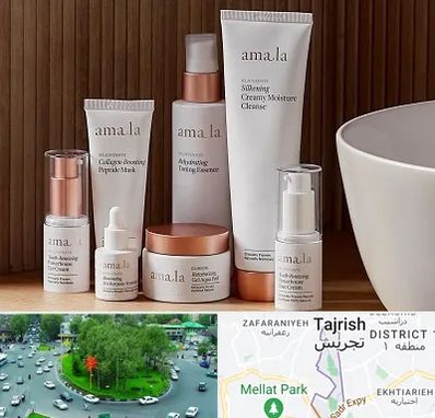 فروشگاه محصولات پوستی در تجریش 