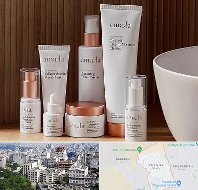 فروشگاه محصولات پوستی در ولنجک 